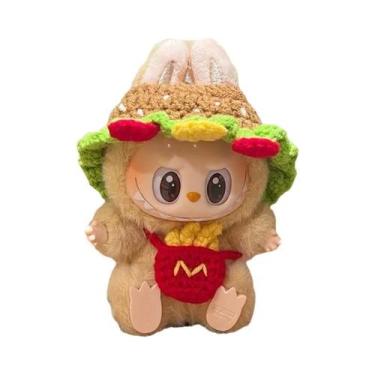 Imagem de Roupas Para Boneca Labubu 15-17cm, Conjunto De Moda Com Tema De Trabal