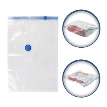 Imagem de Saco Organizador A Vácuo Transparente Gg 80cm X 120cm