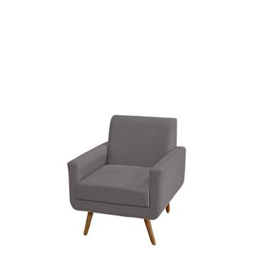 Imagem de Poltrona Panamá Ergonomica Veludo D26 - Meu Estofado