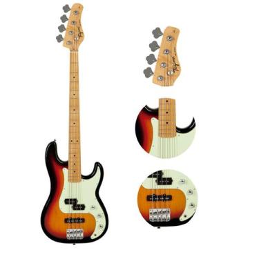 Imagem de Baixo Passivo 4 Cordas Tagima Tw65 Sb Sunburst