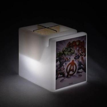Imagem de Organizador de Mesa Iluminado Avengers Personagens Marvel - Desembrulh