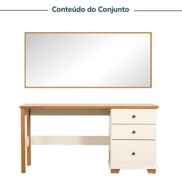 Imagem de Penteadeira com Espelho 150cm Ananda CabeCasa MadeiraOriginals - CabeC
