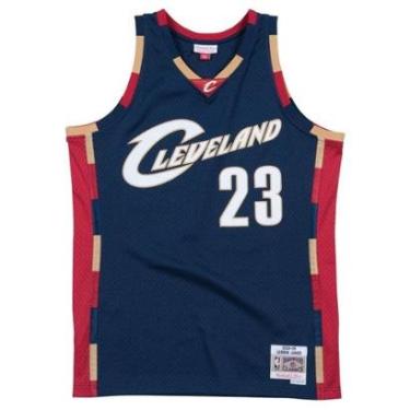 Imagem de Regata Mitchell & Ness Swingman Jersey Cleveland Cavaliers Alternate 2008-09 Lebron Jam...