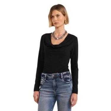 Imagem de Blusa Colcci Slim com Decote Drapeado-Feminino