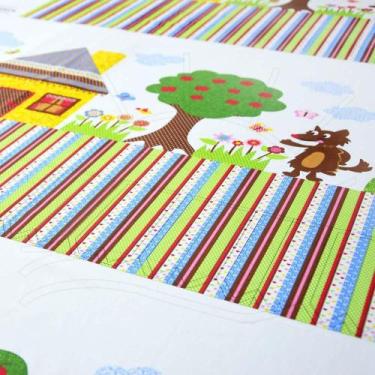 Imagem de Tecido Estampado para Patchwork - Casa Belém Chapeuzinho Vermelho Pain