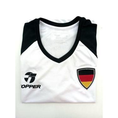 Imagem de Camisa Topper Seleção Germany Alemanha Licenciada Adulto Unissex Ref 8