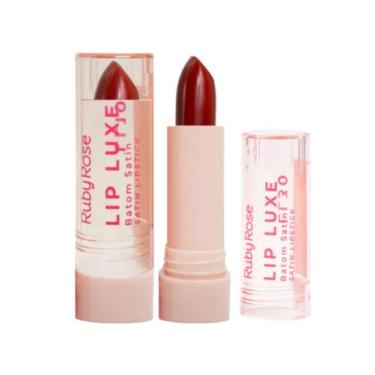 Imagem de Batom cremoso ruby rose Lip luxe cor LL80