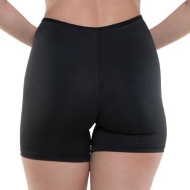 Imagem de Shorts Bermuda Modeladora Shapewear Segunda Pele Anágua Cintura Alta F