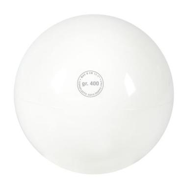 Imagem de BOLA RITMIC 400gr branca Gymnic 17 cm GRD esportes