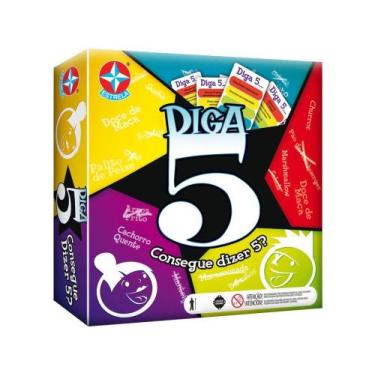 Imagem de Jogo Diga 5 Tabuleiro Estrela