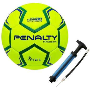 Imagem de Kit 01 Bola Handebol Penalty H2L Ultra Fusion XXIII Feminina 01 Bomba 