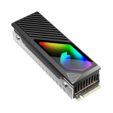 Imagem de Dissipador De Calor M.2 2280 SSD Em Liga De Alumínio Com Ventilador AR