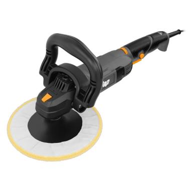 Imagem de Politriz Angular Automotiva 1200W Boina de Lã 3000rpm Polir e Lustrar Carro PR01 WAP