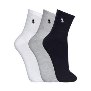 Imagem de Kit Com 3 Pares Meias Lupo Cano Médio Masculina Sport 3148 -, Misto, 4