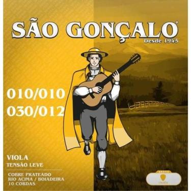 Imagem de Encordoamento Para Viola Tensão Leve São Gonçalo
