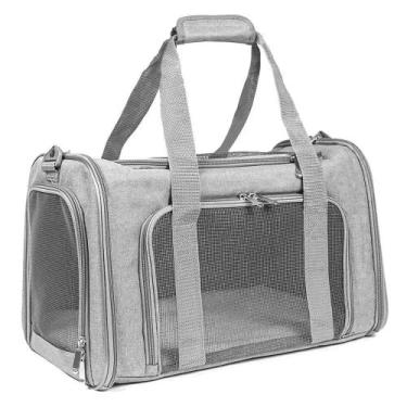 Imagem de Bolsa de Transporte Pet Premium Dobrável - Tapete Conforto e Alça para