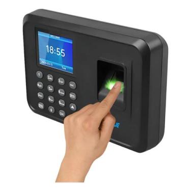 Imagem de Relógio Ponto Biométrico Digital Para Funcionários Pro - Sem marca