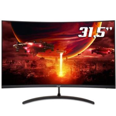 Imagem de Monitor Gamer Acer Nitro EDT320Q, 31,5 Pol, Curvo, FHD, 180Hz, 1Ms, Fr