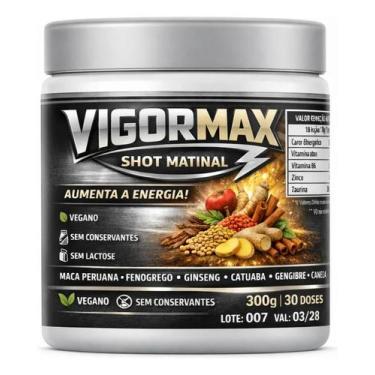 Imagem de Shot Vigormax Suplemento Em Pó P/30 Dias Life Light, Sem sabor