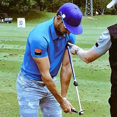 Imagem de Liukouu Golf Swing Trainer, varas de alinhamento de golfe para aquecimento e treinamento de golfe para melhorar o ritmo, tempo, equilíbrio, treinamento de flexibilidade, ideal para golfe e treinamentos de balanço para iniciantes