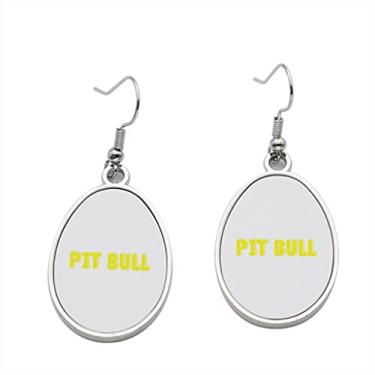 Imagem de Brinco Pit Bulls – Presentes Pit Bull – Brincos pendentes para meninas – Presente de festa de aniversário dos namorados