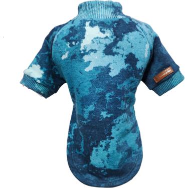 Imagem de Blusa Moletom Tie Dye Azul - Tam. 04