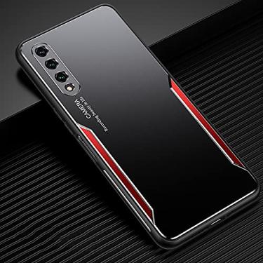 Imagem de For Honor 9X Pro Blade Series TPU Frame + Titanium Alloy Sand Blasting Technology Backplane + Color Aluminum Alloy Decorative Edge Mobile Phone Protective Shell