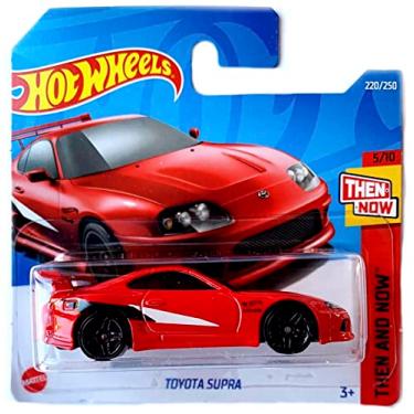 Imagem de Hot Wheels 2022 - Toyota Supra - Red - Then and Now - 5/10