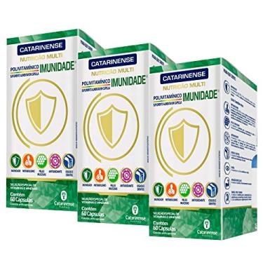 Imagem de Polivitamínico Imunidade - 3 unidades de 60 Cápsulas - Catarinense