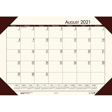 Imagem de House of Doolittle Calendário de mesa acadêmico 2021-2022, EcoTones, creme, 47 x 33 polegadas, agosto - julho (HOD012541-22)