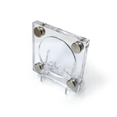 Imagem de Expositor Acrílico para Challenge Coin Moedas Medalhas Box Protetor Mostruário Super Cristalino