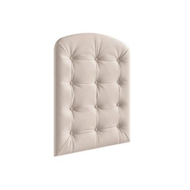 Imagem de Multiuso de Quarto Bebê Kit Capitonê Courano p/ Berço Elô Bege - Peroba
