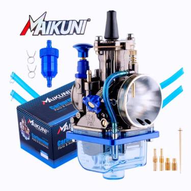 Imagem de PWK Carburador universal de 24 mm para motocicletas de 50cc a 125cc peças ATV peças Quad Dirt Bike Go Kart Off Road Scooters