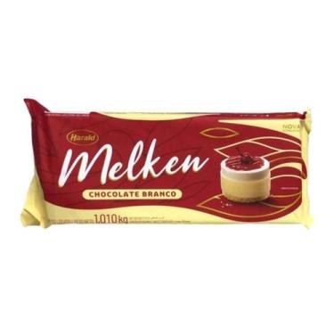 Imagem de Chocolate Em Barra Branco Melken 1,010Kg Harald
