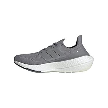 Imagem de adidas Tênis de corrida feminino Ultraboost 21, Cinza/cinza., 8.5