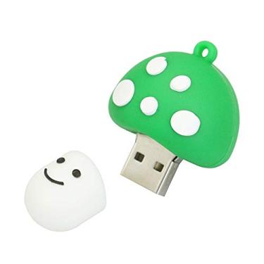 Imagem de 64GB modelo cogumelo USB 3.0 Flash Drive Memory Stick PenDrive Pen Drive Jump Drive USB Flash Memory USB 3.0 Drive U Disk Pen Drive - Verde