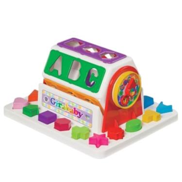 Imagem de Brinquedo de Encaixar Educativo Bebe Girababy 18 peças