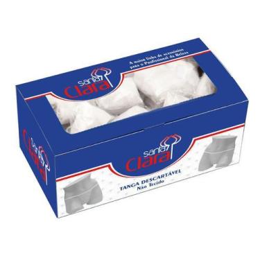 Imagem de Tanga Descartável TNT Não Tecido - SANTA CLARA, 50 unidades, Média (RE