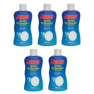 Imagem de Kit 5 Jimo Secante Abrilhantador Louça 100ml Original