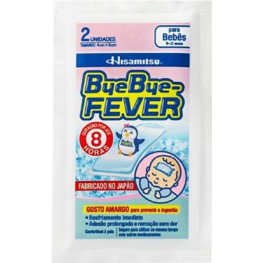 Imagem de Adesivo para Alívio da Febre Hisamitsu Bye Bye Fev