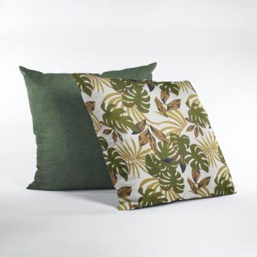 Imagem de Kit Capas de Almofadas Decorativas Lisa Estampada 45 X 45 - MUMUDECOR,