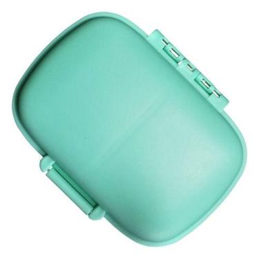 Imagem de PORTA MEDICAMENTO COM 8 COMPARTIMENTOS 11X8X3cm 67g - Rosa - Jyro BR