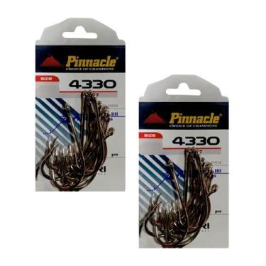 Imagem de 02 Cartela de Anzol Pinnacle 92247 High Carbon Steel KH11014 Maruri - 