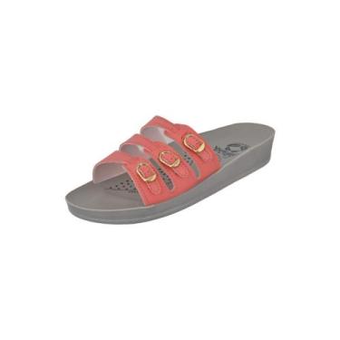 Imagem de chinelo ortopédico feminino sandalia  casual anti stress esporão confo