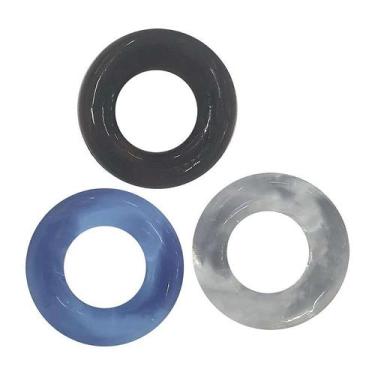 Imagem de Anel peniano kit com 3 cores 3,7cm - SIMPORT