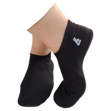 Imagem de Meia Sapatilha Beach Tennis Neoprene Esportes Areia Na Praia - Resport