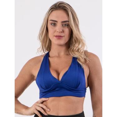 Imagem de Top Bojo Cruzado Fitness Esportivo Academia Treino RLC Modas - RCL Mod