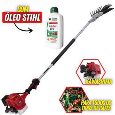 Imagem de Derriçadeira Mãozinha de Café Kawashima Com Haste Longa e Kit Garra Du