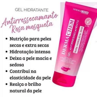 Imagem de Gel Facial Hidratante para Peles Secas e Extras Secas Rosa Mosqueta De