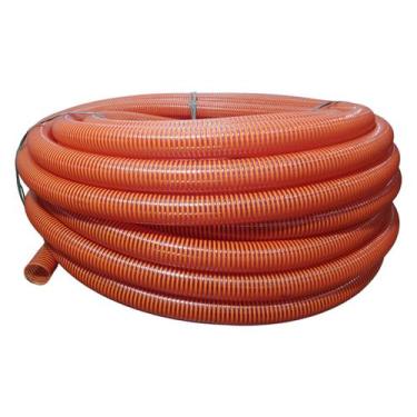 Imagem de Rolo de 5 Metros de Mangueira de Sucção Pesada Laranja 2 Polegadas Bor